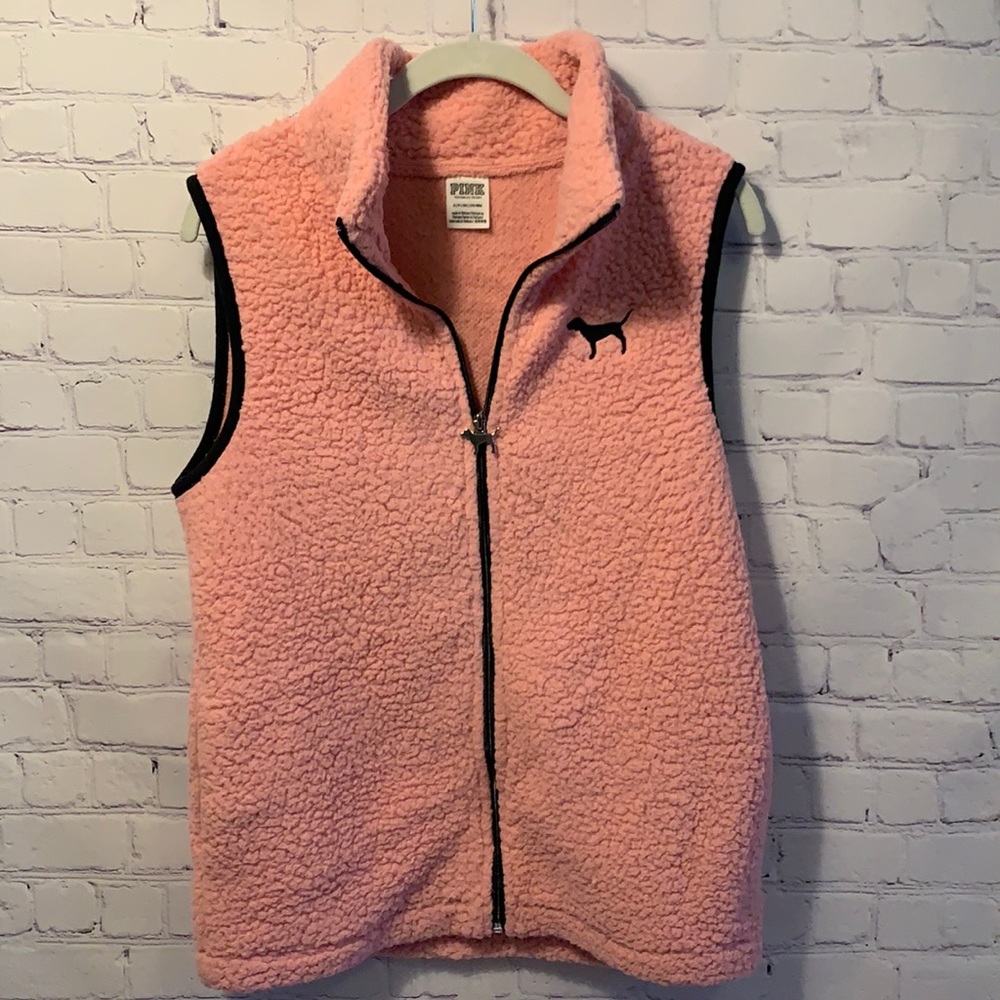 PINK soft and cozy vest